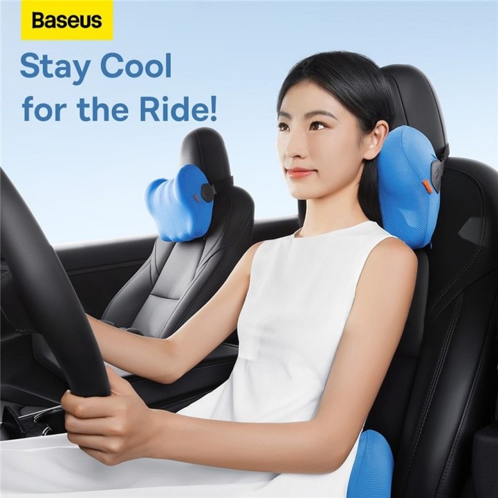 BASEUS cushion car cooling section lumbar C20036402311-01 blue