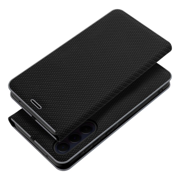 Flip case for Samsung A06 Luna Book Carbon black