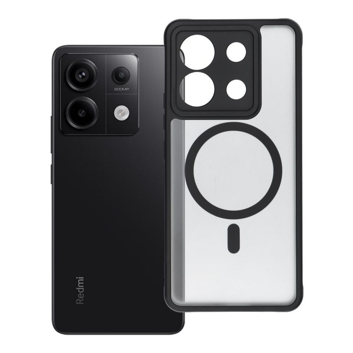 Case for Xiaomi Redmi Note 13 PRO 5G Full Matte Mag Cover MagSafe compatible black