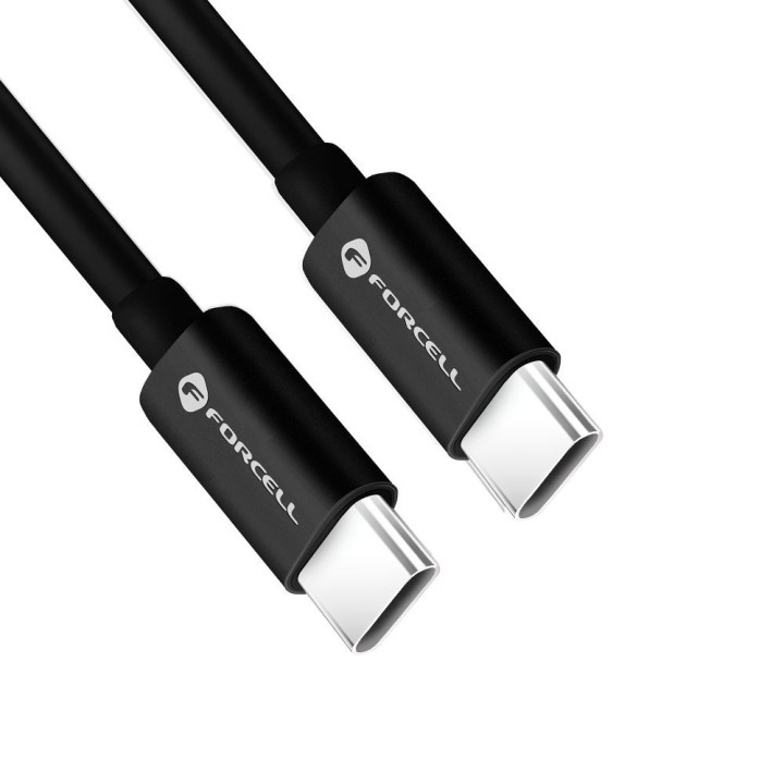 Кабель USB-C – USB-C Forcell F-Energy QC4.0 PD 3A 60W 2 m C338 чорний