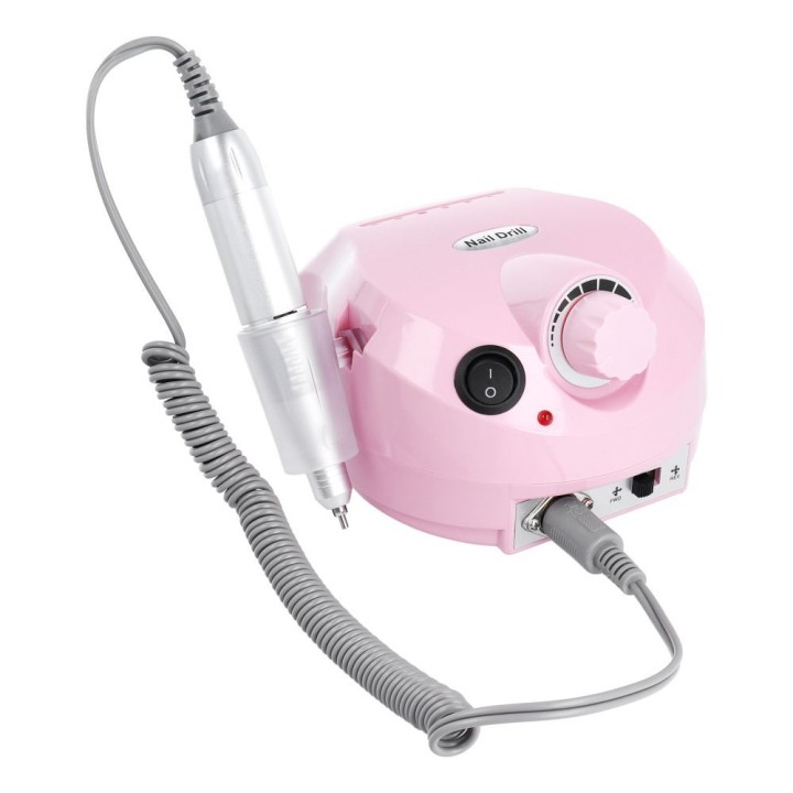Professional manicure machine and nail drill MJ120 pink