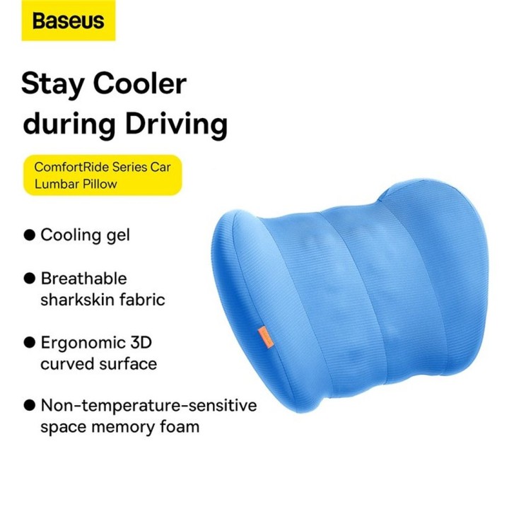 BASEUS cushion car cooling section lumbar C20036402311-01 blue