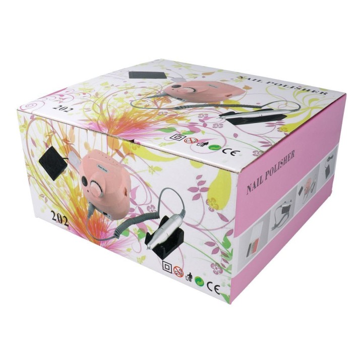Professional manicure machine and nail drill MJ120 pink