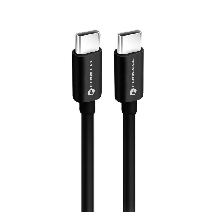 Кабель USB-C – USB-C Forcell F-Energy QC4.0 PD 3A 60W 2 m C338 чорний