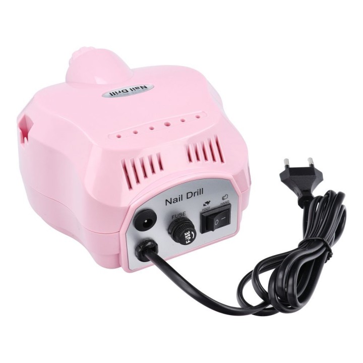 Professional manicure machine and nail drill MJ120 pink