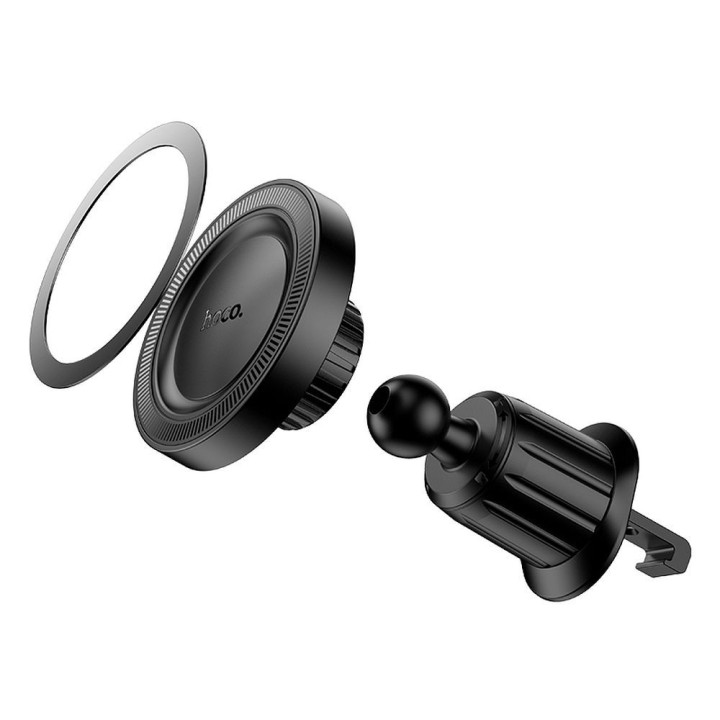 Magnetic car phone holder MagSafe compatible Hoco for the air vent H56 black