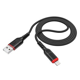 USB-A to Lightning cable Hoco 2,4A 3 m X59 black