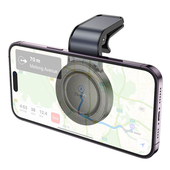 Magnetic car phone holder MagSafe compatible Hoco for the air vent H59 black