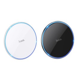 Бездротовий зарядний пристрій Hoco 2A 15W з підсвіткою CW6 PRO чорний