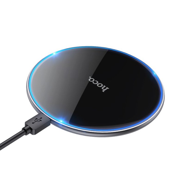 Wireless charger Hoco 2A 15W with backlight CW6 PRO black
