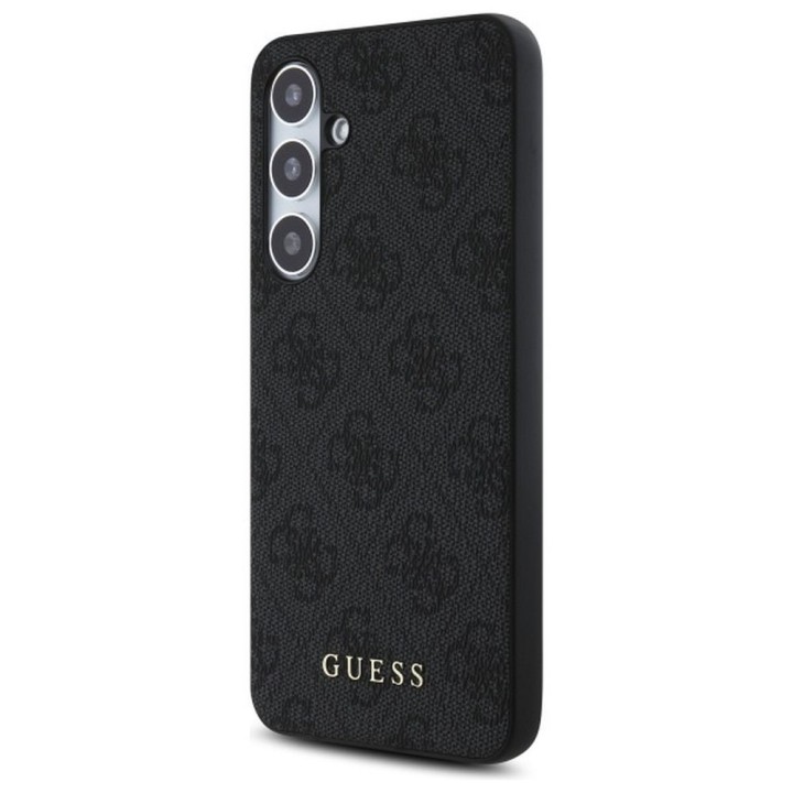 GUESS futerał do SAMSUNG S24 FE GUHCS24FEG4GFGR (HC PU 4G Metal Logo) szary