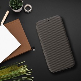 Flip case for iPhone 14 PRO Folio Side Magnet brown