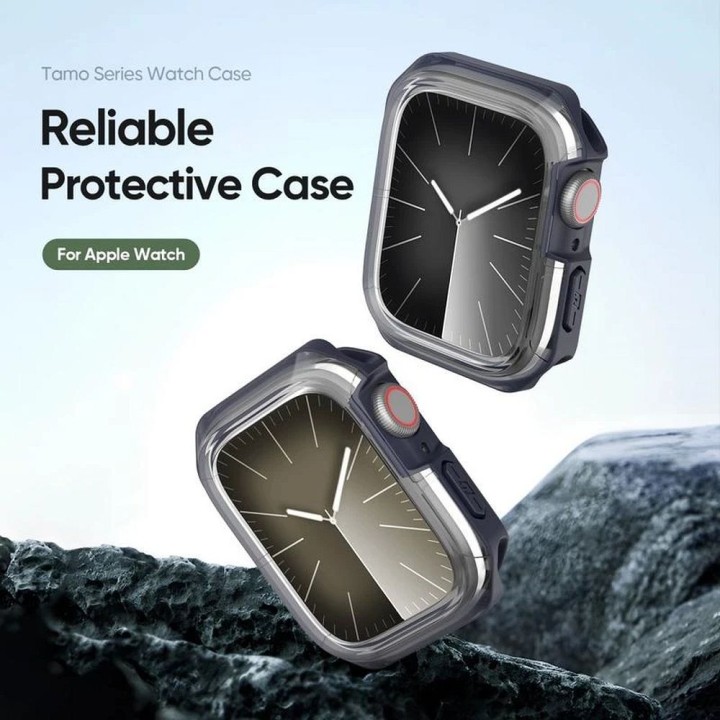 DUX DUCIS case TAMO for Apple Watch series 10 42 mm transparent with gray