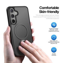 DUX DUCIS case YIND compatible with MagSafe for SAMSUNG S25 black