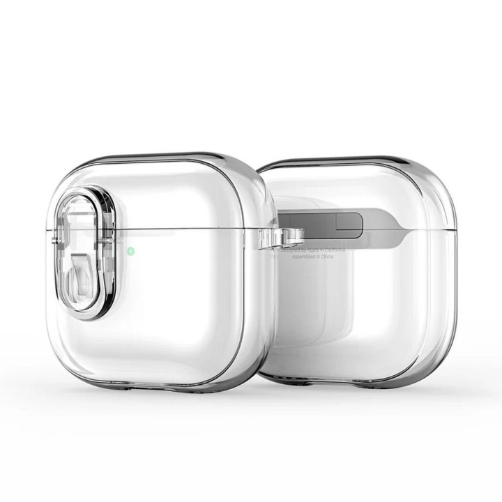 Earbuds case Dux Ducis PECL for AirPods 4 protective TPU+PC transparent
