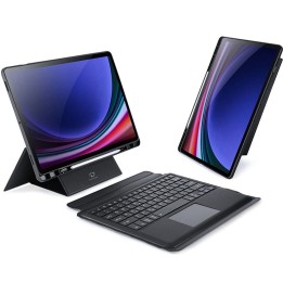 DUX DUCIS чохол DK складні з клавіатурою бездротову для SAMSUNG Tab S10 Plus/S9 Plus/S9 FE Plus чорний
