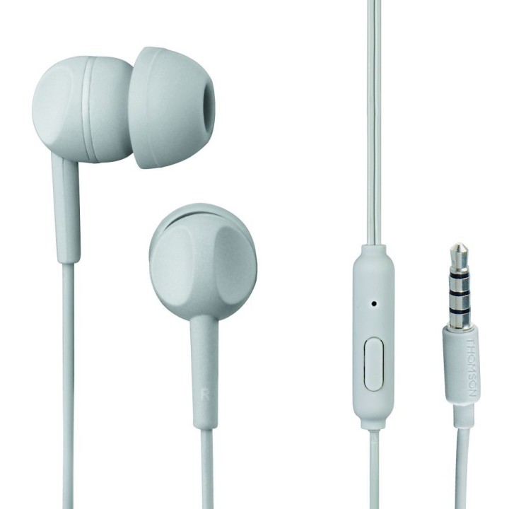 Wired in-ear headphones Jack 3,5 mm Thomson EAR3005GY grey