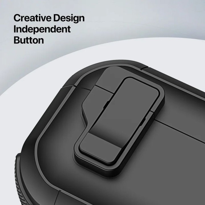 Earbuds case Dux Ducis PECP for AirPods 4 protective TPU+PC black