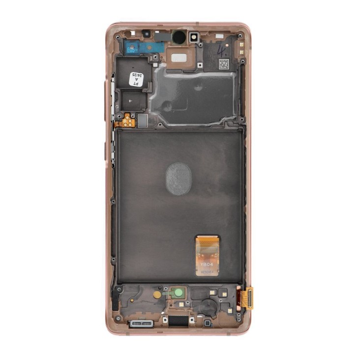 ServicePack Wyświetlacz LCD SAMSUNG S20 FE 4G/5G G780F/G781F GH82-24219F Orange