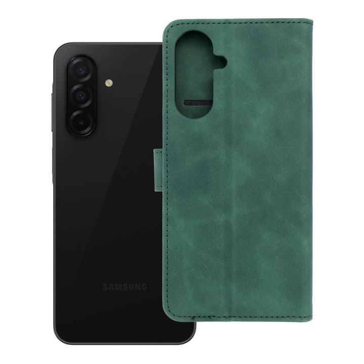 Чехол с клапаном для Samsung A26 5G Tender Book зеленый