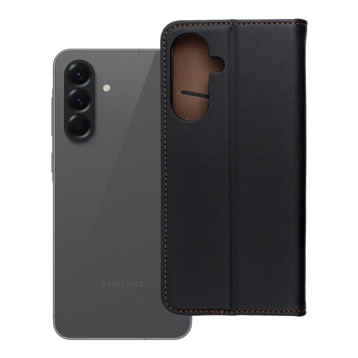 Flip case for Samsung A56 5G Smart Pro Book leather black