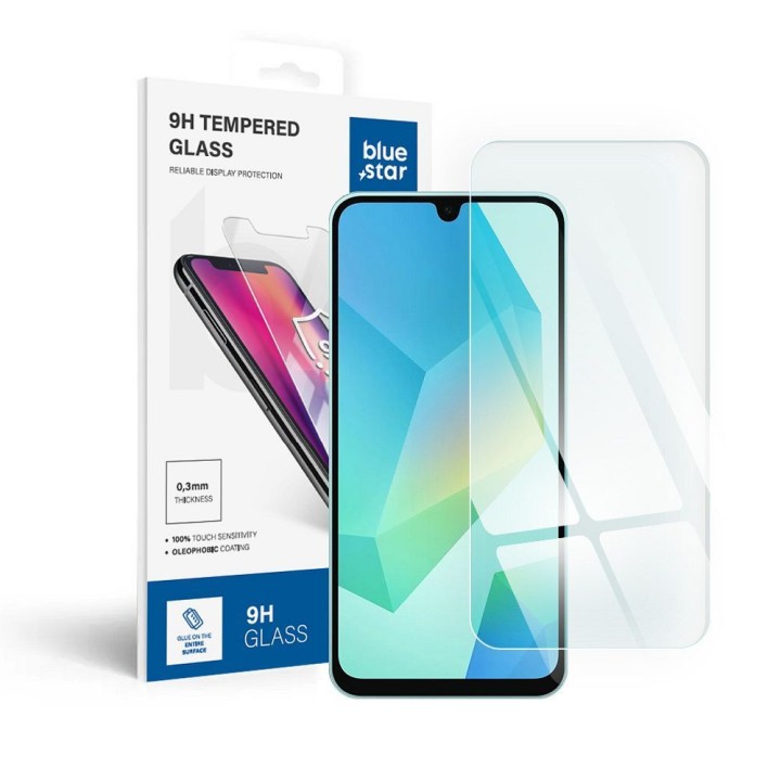 Tempered glass for Samsung A26 5G Blue Star