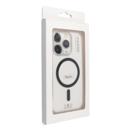 Чохол для iPhone 16 PRO MAX Drop Glue Colorful Ring Mag Cover сумісний з MagSafe чорний