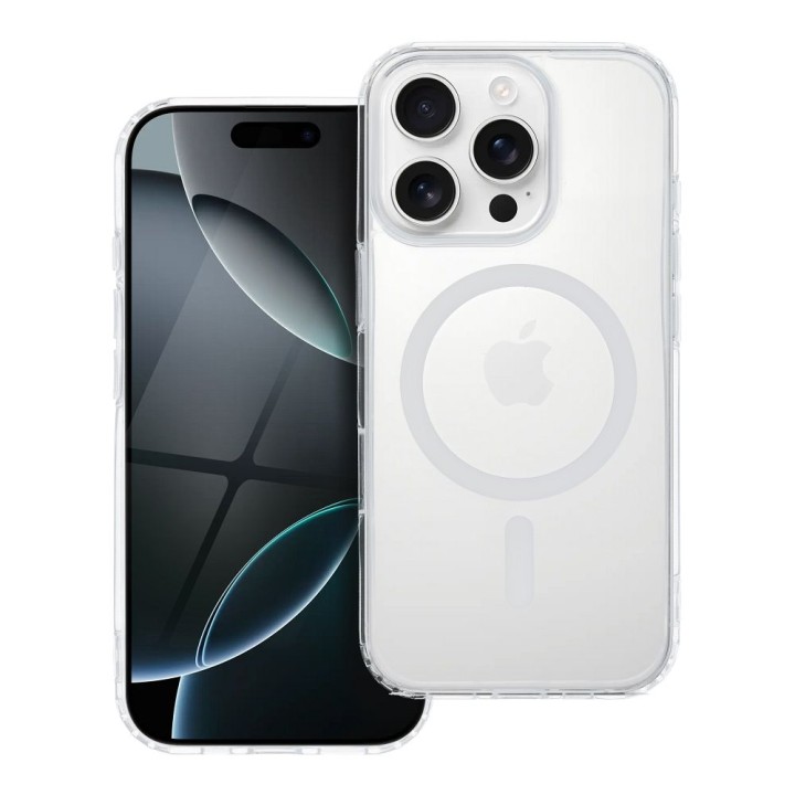 Case for iPhone 11 Drop Glue Colorful Ring Mag Cover MagSafe compatible white