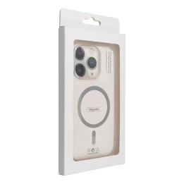 Case for iPhone 16 Drop Glue Colorful Ring Mag Cover MagSafe compatible grey