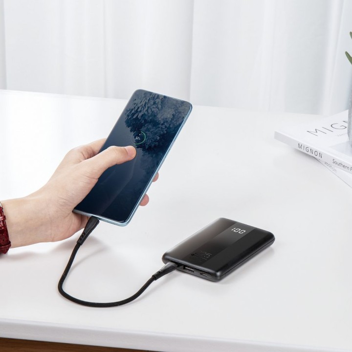 Повербанк Forcell F-Energy Energo P10K2 QC3.0 PD 3A 22,5W 10000 mAh черный 0INT