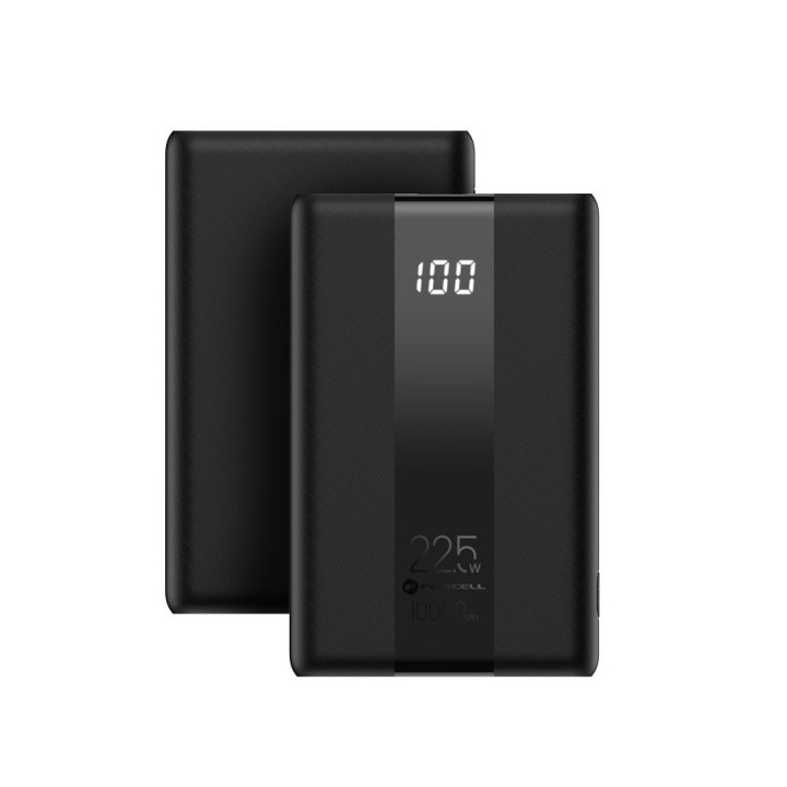 Power bank Forcell F-Energy Energo P10K2 QC3.0 PD 3A 22,5W 10000 mAh black 0INT