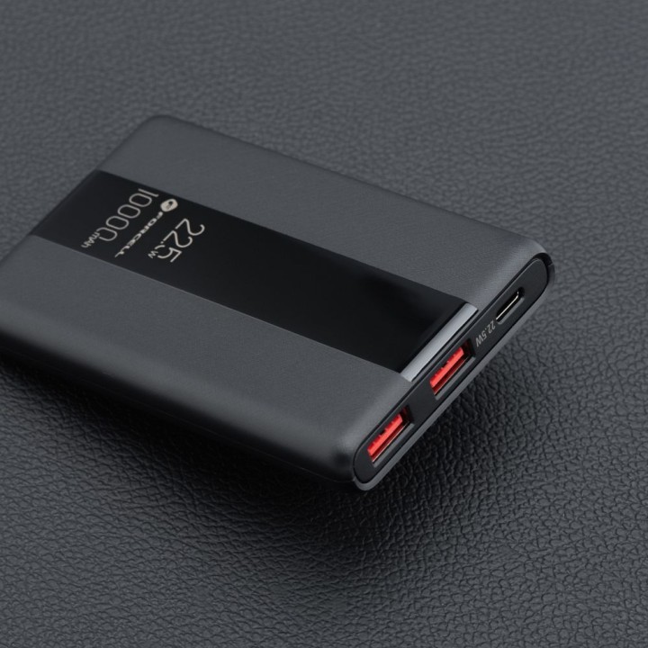 Повербанк Forcell F-Energy Energo P10K2 QC3.0 PD 3A 22,5W 10000 mAh чорний 0INT