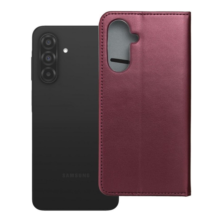 Чохол з клапаном для Samsung A26 Smart Magneto бордовий