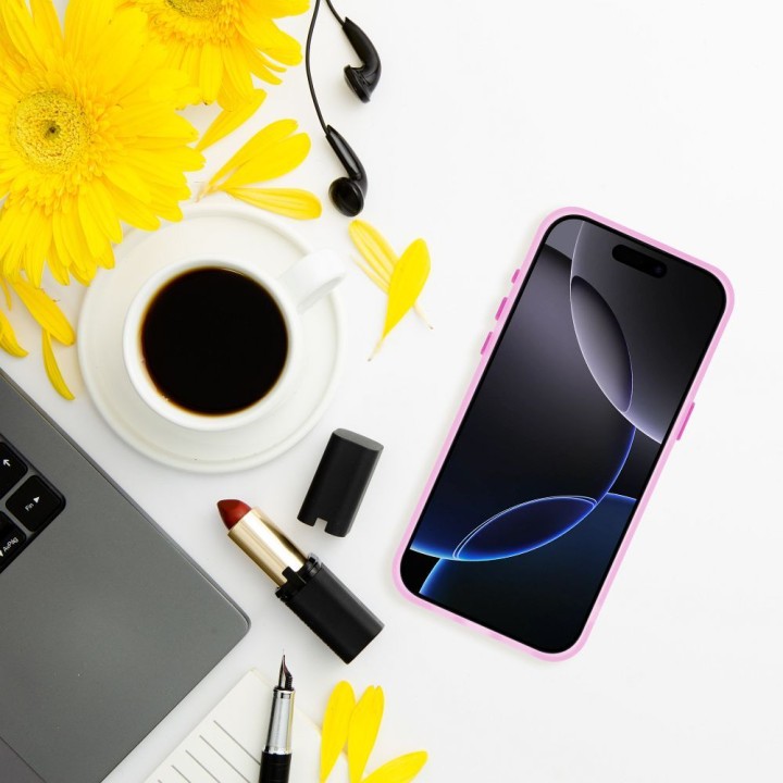 Чехол для iPhone 12 Sappy розовый