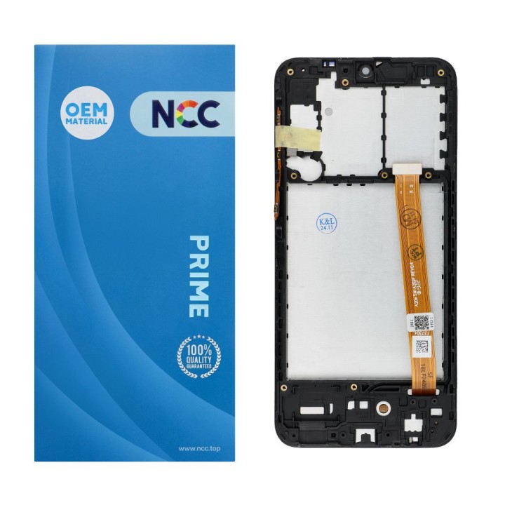 NCC Wyświetlacz LCD do SAMSUNG A20E A202F OEM z ramką