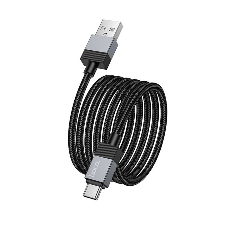 USB-A to USB-C cable Hoco 3A 1 m X110 black