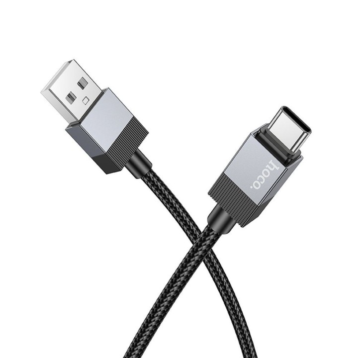 USB-A to USB-C cable Hoco 3A 1 m X110 black
