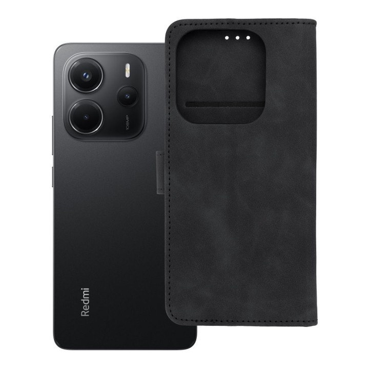 Flip case for Xiaomi Redmi NOTE 14 5G Tender Book black