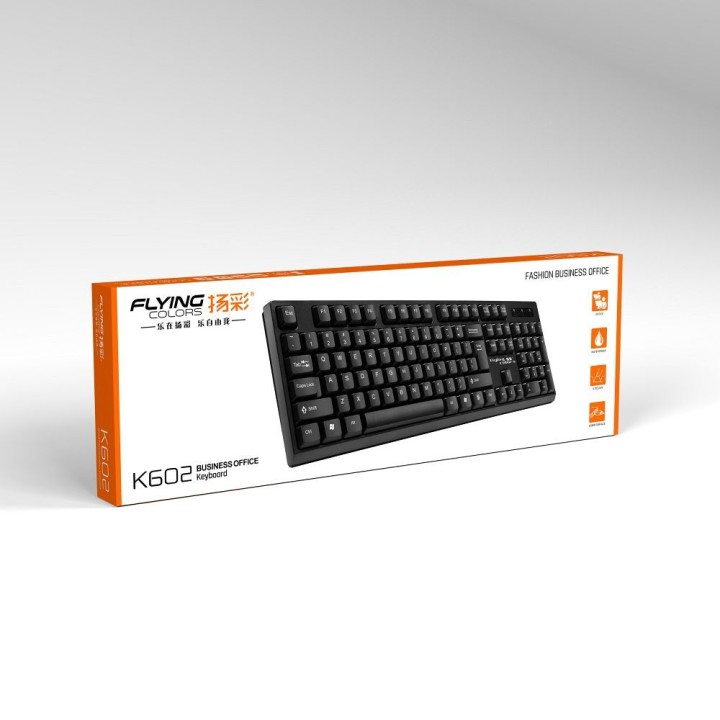 Проводная клавиатура USB A QWERTY K602