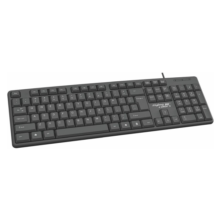 Wired keyboard USB A QWERTY K372 black