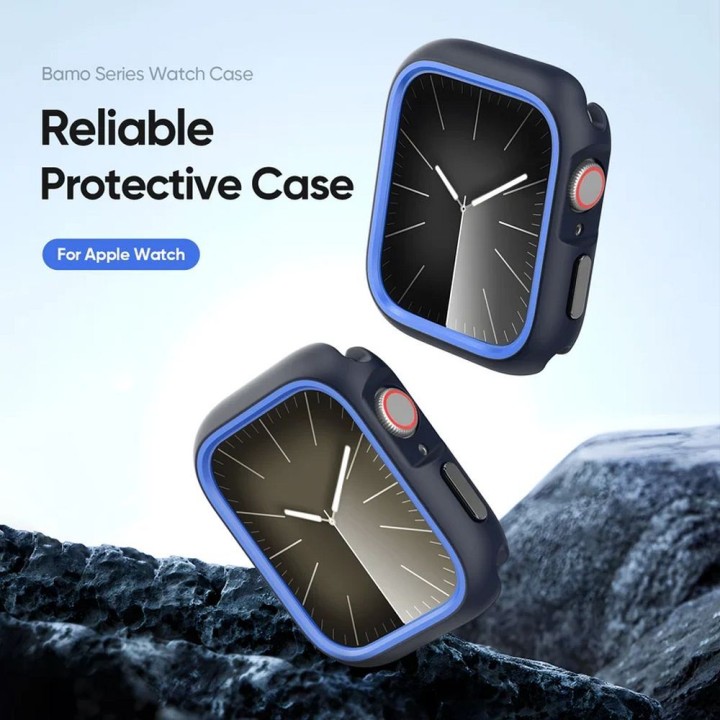 DUX DUCIS чохол BAMO для Apple Watch серії 10 42 mm чорно-синій
