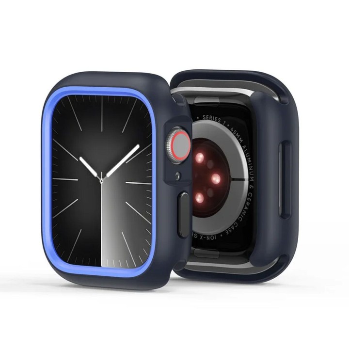 DUX DUCIS чохол BAMO для Apple Watch серії 10 42 mm чорно-синій