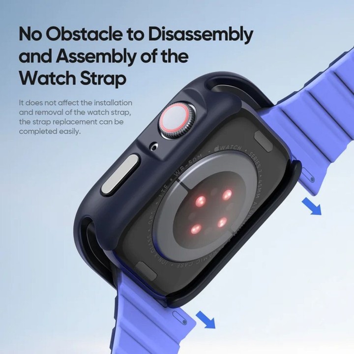DUX DUCIS чохол BAMO для Apple Watch серії 10 42 mm чорно-синій