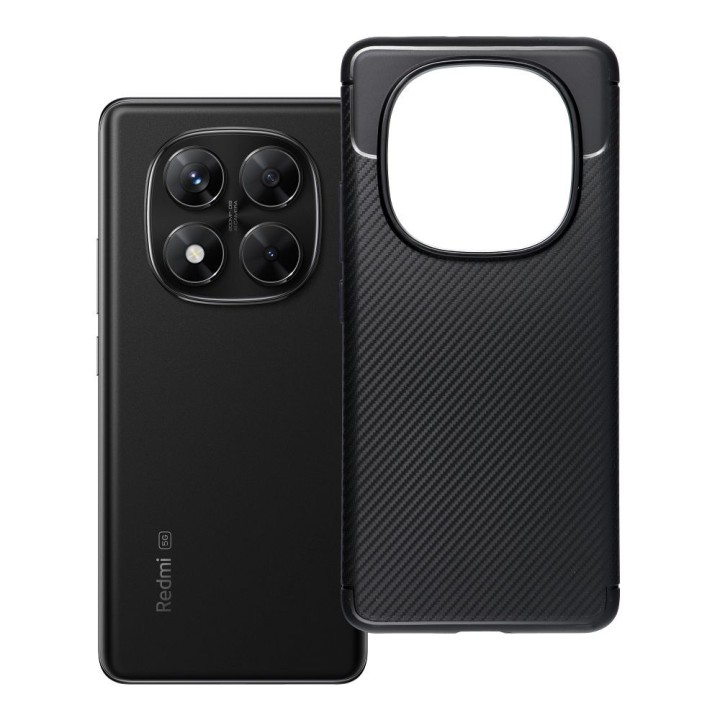 Etui na Xiaomi Redmi Note 14 PRO 5G Carbon Premium czarne