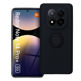Case for Xiaomi Redmi Note 14 PRO PLUS 5G Silicone Ring black