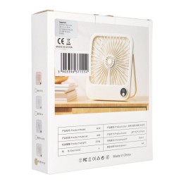 Desktop fan with adjustable stand W30 white