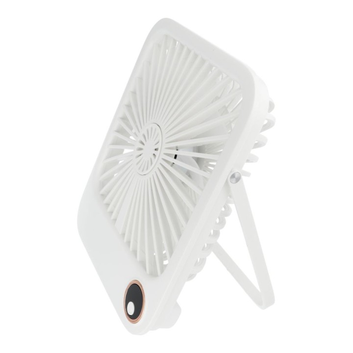 Desktop fan with adjustable stand W30 white