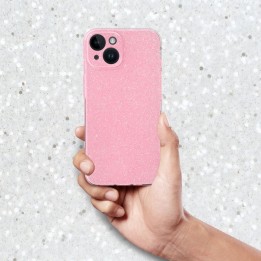 Чехол для iPhone 15 Clear Case 2 mm Blink розовый