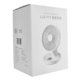 Настільний вентилятор LLD-F77 білий