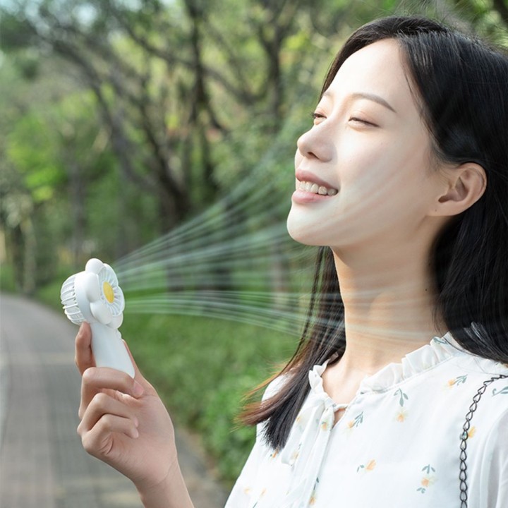 Portable fan LLD-F83F white
